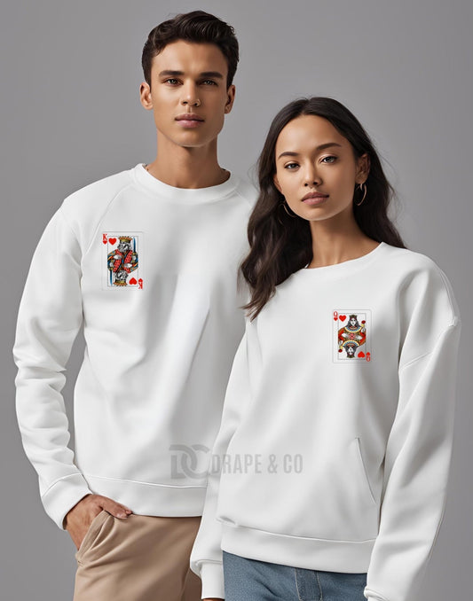 King and Queen Sweatshirt