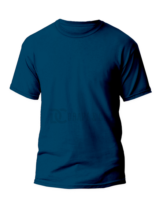 Plain Teal Blue T-Shirt